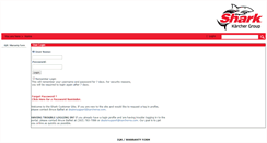 Desktop Screenshot of customer.sharkpw.com